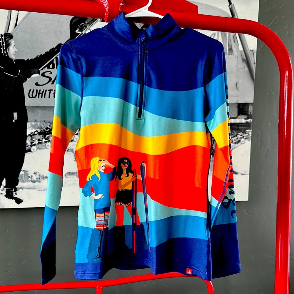 Ski pullover quarter zip